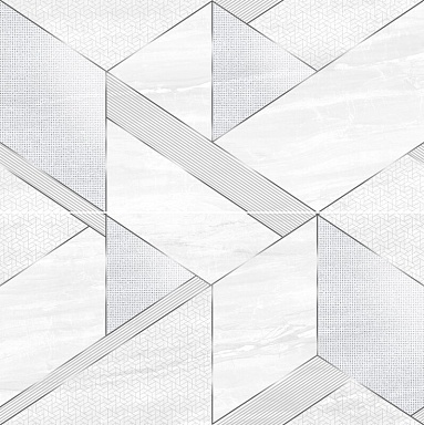 Панно AltaCera SW9INR15 Interni Silver S/2 Панно 500*500*9