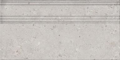 Kerama Marazzi FME015R Плинтус Риккарди серый светлый матовый обрезной 20x40