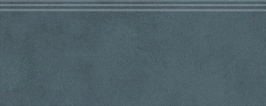 Kerama Marazzi FMF019R Плинтус Чементо синий тёмный матовый обрезной 30x12