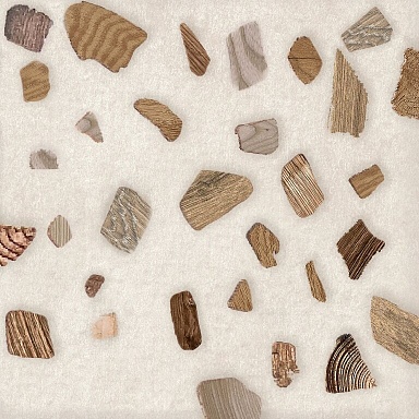 Плитка Azori 00-00002402 Terrazzo Wood 15х15