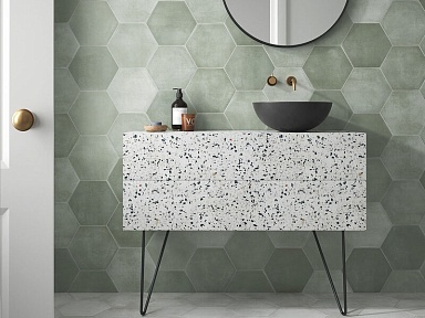 Керамогранит Durstone SIX Cementine Black 23x27