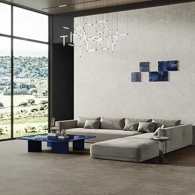 Керамогранит Kerama Marazzi KM8016G0281R Бриансон серый матовый обрезной 80x160x0,9