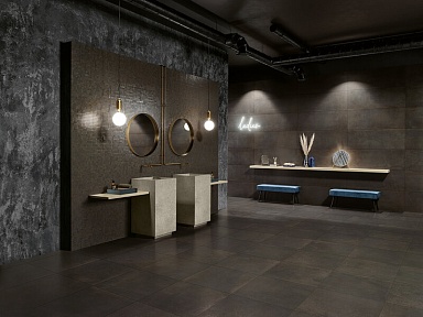Плитка Love Ceramic Tiles Metallic Grain Platinum Matt Ret 35x100
