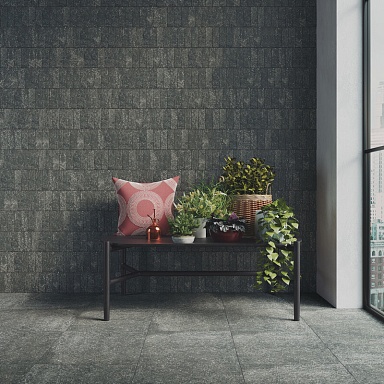 Керамогранит DNA Tiles 135314 SD M Bianco Matt 5x15