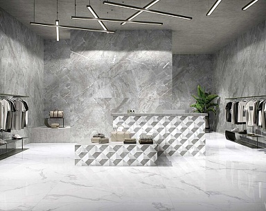 Керамогранит Simpolo Ceramics Calacatta White High Glossy 120х180