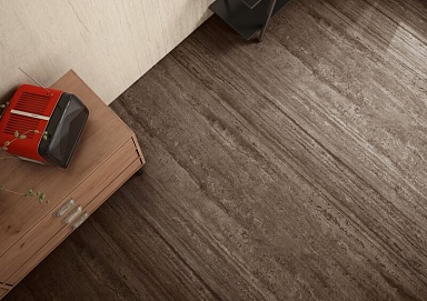 Керамогранит Rak Ceramics New Travertino Ivory Polished Full Lappato 60x120