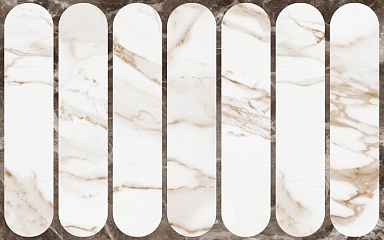 Плитка Gracia Ceramica 010100001556 Капелла белый низ 03 25x40