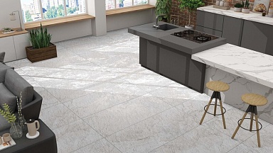 Керамогранит Realistik Eva Blanco Stonelo Carving 60x120