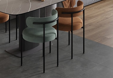 Керамогранит Ceradim Concrete Courage Graphite Графитовый Матовый 60х120