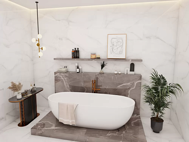 Керамогранит Duna Onyx Rich Bianco 120x60