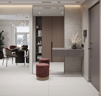 Керамогранит LB-Ceramics 6461-0411 Иней белый 60х60