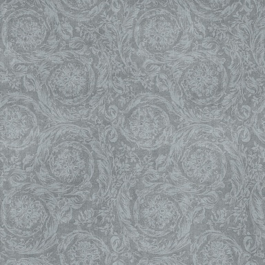Декор Versace 0021766 Barocco Velvet Light Blue Nat Rett 120x120