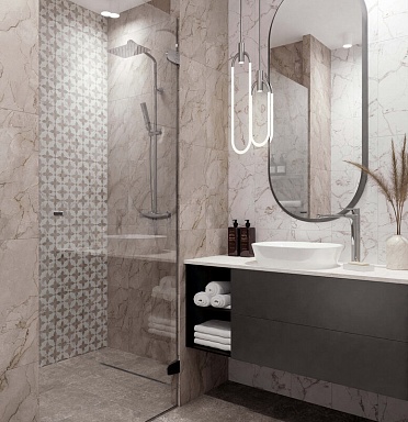 Плитка Axima Сардиния белая Люкс 250x500