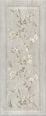 Kerama Marazzi 7189 Кантри Шик серый панель декор 20x50