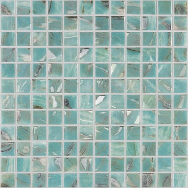 Мозаика Vidrepur Oasis Turquoise 7103 (на сетке) 25x25 31,7x31,7