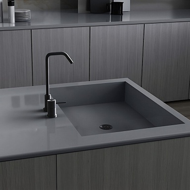Керамогранит Motto Dark Grey Glossy 800x2400x15