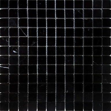 Мозаика Caramelle Mosaic Pietrine Nero oriente POL 2.3x2.3 29.8x29.8x7