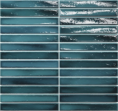 Мозаика Amadis Fine Tiles Short Stick Sapphire Crackle 29,2x29,5