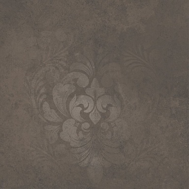 Kerama Marazzi KM4040G0081N Хадду коричневый матовый декорированный 40,2x40,2x0,8