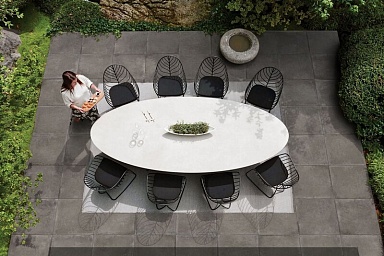 Керамогранит Global Tile GT60609001MCR11 Sigma Серый карвинг 60x60