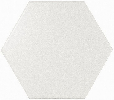 Плитка Equipe 21767 Scale Hexagon White Matt 10,7х12,4