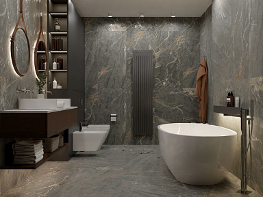 Керамогранит PrimaVera GG206 Hez Grey Grit Granula 60x120
