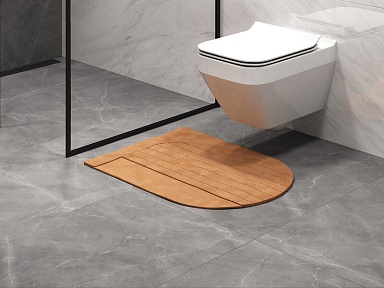 Керамогранит Cersanit 17131 Electric Mist серый ректификат 60x120