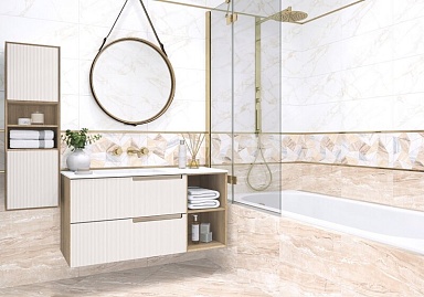 Плитка AltaCera WT9ARE00 Artdeco White 250*500*9