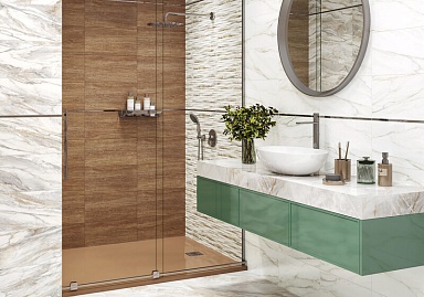 Плитка Alma Ceramica TWU2550BOH40 Boho рельефная 249x500x8