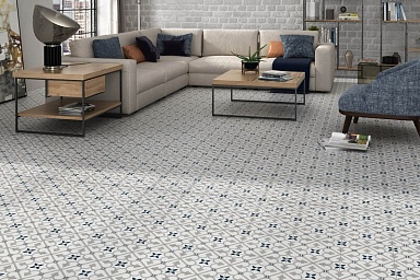 Керамогранит Halcon Brighton Blue 45x45
