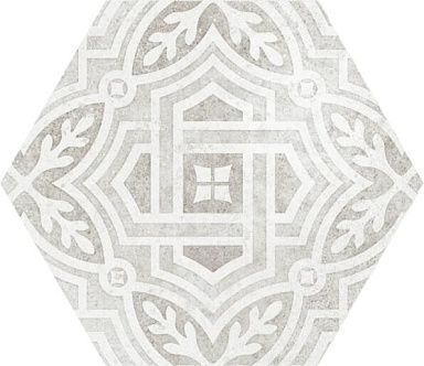 Декор Equipe 22099 Hexatile Cement Garden Grey 17,5x20 (17 видов паттерна)