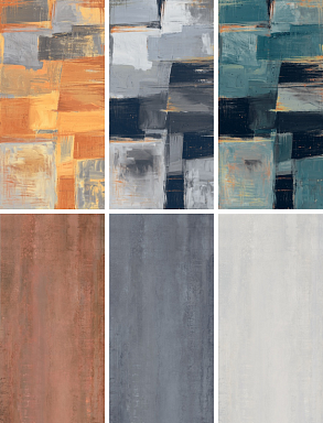 Декор Alpas Euro Deco Art Teal 80x160