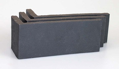 Клинкерная плитка Terramatic Plato Black угловая AB 7103 (Y) 185x60x71x14