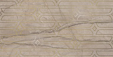 Kerama Marazzi KMD3STA071BR Декор Ифран бежевый светлый глянцевый обрезной 60x119,5x0,9