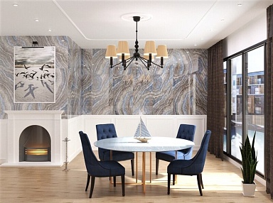 Керамогранит Decovita ZENIT BLUE FULL LAPPATO 60*120
