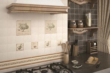Factoria 25.8(425) Декор Herbarium 1 из 1 плитки 10x10