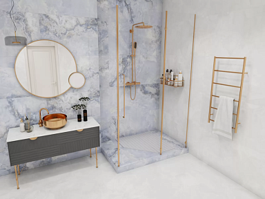 Керамогранит Duna Onyx Sea Blue Satin Matt 120x60