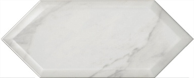 Плитка Kerama Marazzi 35009 Келуш грань белый глянцевый 14х34