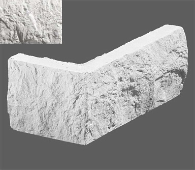 Искусственный камень Leonardo Stone Угловой элемент Анкона 100 7,5/27x9.5x1.6