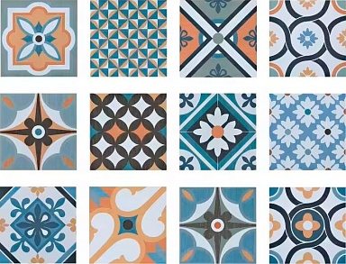 Плитка DeShun Ceramics Mix Art Decor DC33 20x20