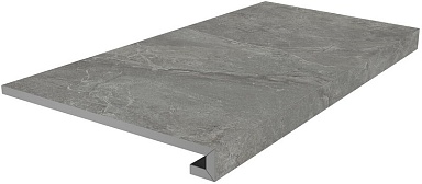 Kerama Marazzi SG850890R/GCF Ступень клееная Риальто серый тёмный матовый 33x80x0,9