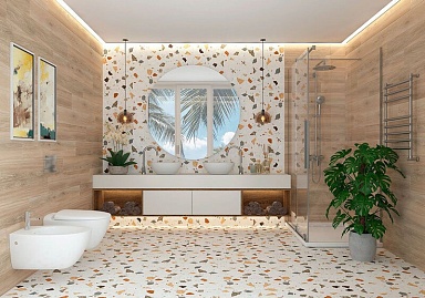 Керамогранит Orinda Terrazzo Glossy 60x120