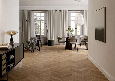 Керамогранит Rondine Group J91656 Nut Chevron 7.5x40.7
