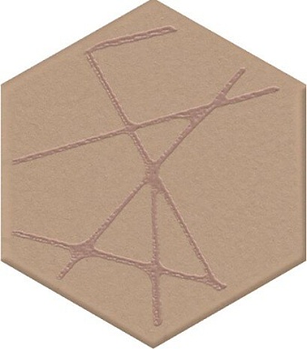 Kerama Marazzi OS/C241/63012 Декор Агуста оранжевый 6х5,2