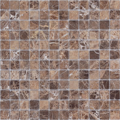 Мозаика Caramelle Mosaic Emperador Dark SAT 23x23х4 298х298