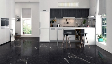 Керамогранит Ocean-Ceramic Perlato Black Glossy 60x120