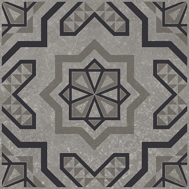 Kerama Marazzi KMD3STA048GN Декор Касабланка серый матовый 20x20x0,8