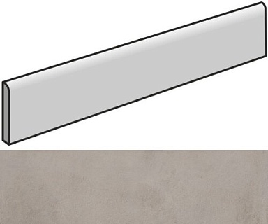 Плинтус Italon 610130004071 Millenium Iron Battiscopa 7.2x60