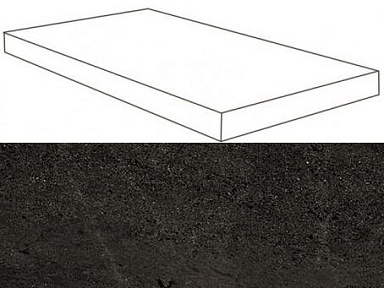 Ступень Атлас Конкорд Россия 620070001098 Dark Scalino Angolare SX Lap 33x120