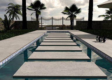 Керамогранит Persepolis Tile 70441 Dior Black Matt 20mm 60x60